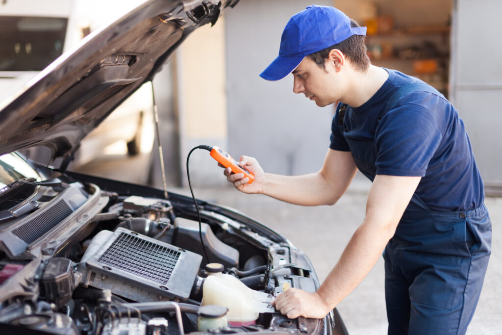 Emissions test in Roy, Utah