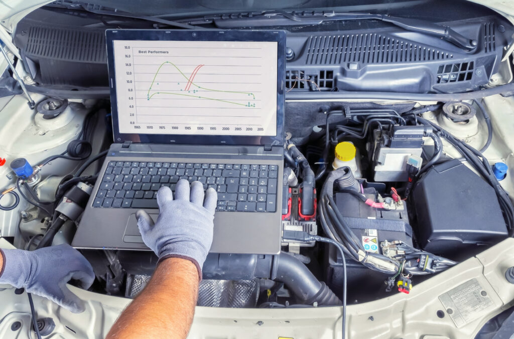 Emissions test in Roy, Utah