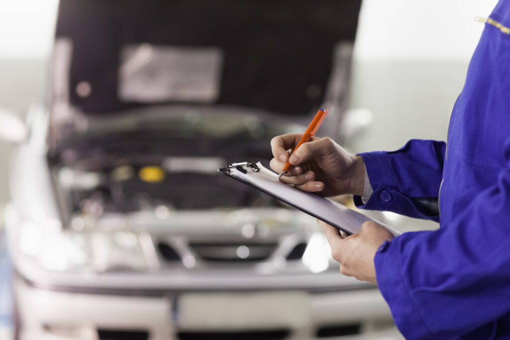 Emissions test in Roy, Utah